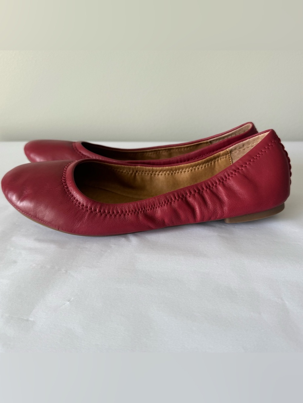 New! LUCKY BRAND Size 9 Women’s Red Ballet Flats Shoes